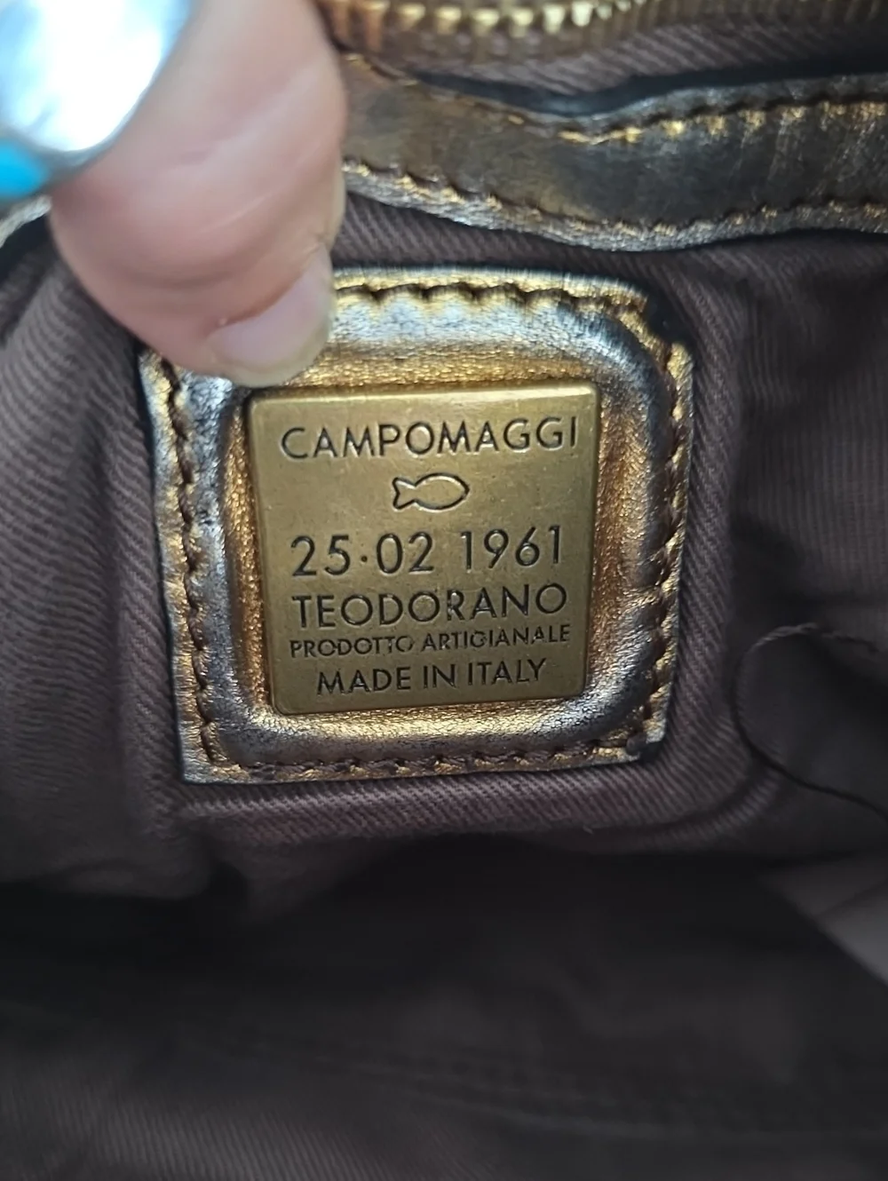 NWT Campomaggie Nancy Crossbody Shoulder Bag